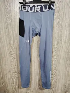 UNDER ARMOUR グレー レギンス TOUR UN Ｌ
