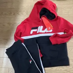 FILA スウェット　上下セット　フードトレーナー