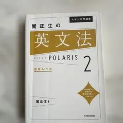 大学入試問題集 関正生の英文法ポラリス[2 応用レベル]のサムネイル