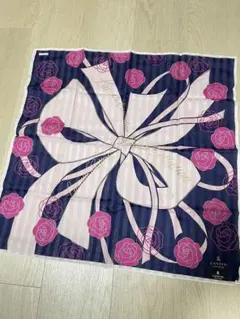 LANVIN 大判ハンカチ　未使用