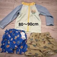 アンパンマン ベビー水着 3点セット 80cm 90cm
