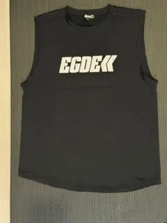 EGDEK エッジ　ノースリーブ タンクトップ ブラック L