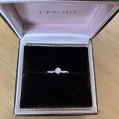 I-PRIMO 0.225ct 婚約指輪 美品 7号 刻印なし アイプリモのサムネイル