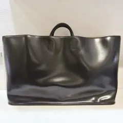 PIENI Kaari トートバッグ ブラック×キャメル レザー A4可 PIENI Kaari トートバッグ ブラック×キャメル レザー A4可 - メルカリ