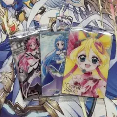 プリキュアカードウエハース12　キュアアイドル他HR No.21