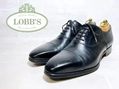 【美品 】LOBB'S ストレートチップ 黒 ブラック イタリア製 41のサムネイル