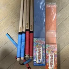 太鼓の達人 公式マイバチ 3種セット 朱 蒼 山吹 - メルカリ
