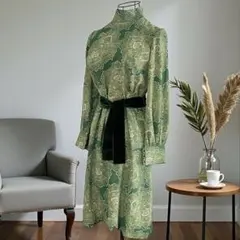 ジュンアシダ jun ashida ワンピース日本製ヴィンテージ　フォーマル