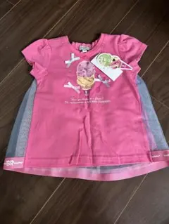 新品 エニィファムanyFAM×サーティワンアイスクリー厶 後ろひらひらTシャツのサムネイル