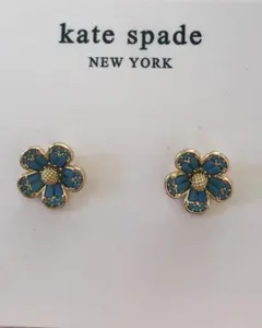 kate spade 花モチーフ ピアス