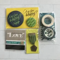 嵐 ライブツアーグッズセット　缶バッジ ピンバッジ リボンブレス 相葉雅紀