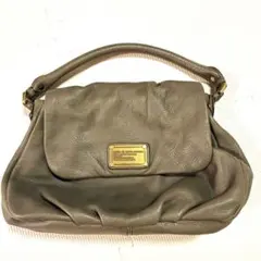 Marc Jacobs　マークジェイコブス　ハンドバッグ　レザー　ベージュ