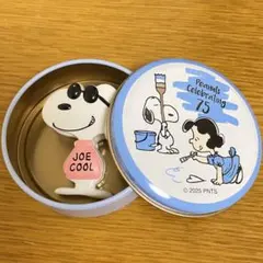 Peanuts 75周年記念缶 JOE COOL クリップマグネット 2点セットのサムネイル