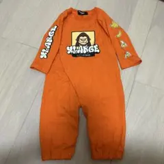X-LARGE LittleOne オレンジロンパース