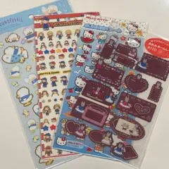 ハローキティ マロンクリーム　パティジミ　ペックル　サンリオ　シール セット