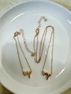 ゆきほの様用　ネックレス　ブレスレット　セット　イニシャル　アルファベット