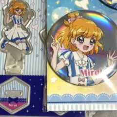 魔法つかいプリキュア 朝日奈みらい Loppi アクリルスタンド 缶バッジ