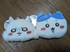 【モモンガ、ハチワレ】ちいかわ　パスケースポーチ