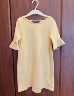 Polo Ralph Lauren 半袖ワンピース 6号(120) イエロー