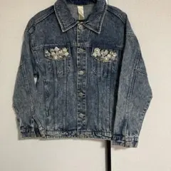 MURUA ビジュー付きGジャン　フリーサイズ