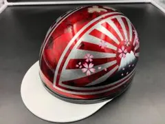 カスタムコルク半 黒ラップ✘Candyレッドラップ富士日章 七色ラメ 桜花