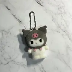 サンリオキャラクターズ　クロミ　フロッキーマスコットキーホルダー