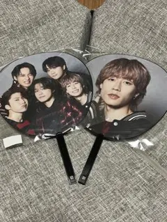 CDF2024 コムドット　やまと、ゆうた、ひゅうが、あむぎり、ゆうま　うちわ