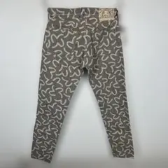 EVISU カモメ柄 総柄 パンツ 薄オレンジ - メルカリ
