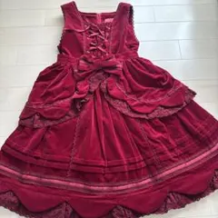 スウィーティギンガムボーダージャンパースカート 黒 ブラック ジャンスカ