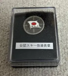 SAJ 公認スキー 指導員章 B級検定員章 バッジ ピンバッジ 2026年最新】saj 指導員 バッジの人気アイテム - メルカリ