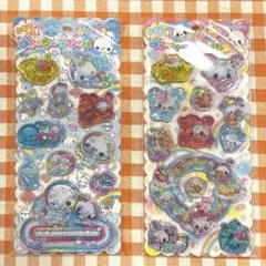 かおりつき　ウォーターシール　あわわちゃん　キラウサ　2個セット