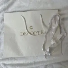 DECORTE エンボス加工ショップ袋 大