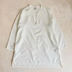 【美品】no control air ブラウス シャツ プルオーバー Vネック