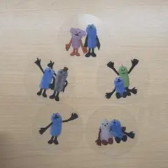 パペットスンスン スシローコラボ クリアピック ５種 コンプリートセット