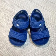 adidas ベビーサンダル ブルー 12.0cm
