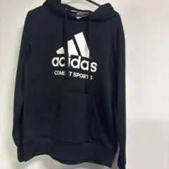 adidas COMBAT SPORTS 黒パーカー Lサイズ