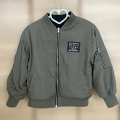 LOVETOXIC ボンバージャケット オリーブグリーン リバーシブル 140