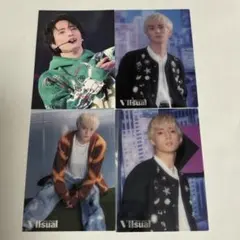 川島如恵留 TravisJapan VIIsual クリアトレカ 3種+1枚