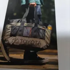 【新品未使用】TOYOTA アップサイクルトートバッグ カーキ