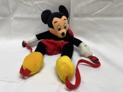 ミッキーマウス ぬいぐるみリュック 赤　レトロ 希少 森永製菓