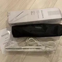 SALONIA ヘアストレートナー 15mm SL-004SW