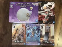 ワンピース ONE PIECEフィギュア 5個 ギア5 ニカ