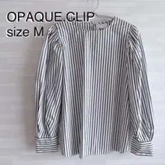 OPAQUE.CLIP ストライプブラウス Mサイズのサムネイル