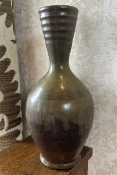 D-壁 木製 花瓶 挽物細工 天然木 花器 一輪挿し 壺 飾り壺 ヴィンテージ D-壁 木製 花瓶 挽物細工 天然木 花器 一輪挿し 壺 飾り壺