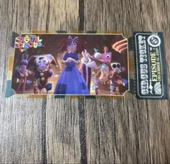 アメイジングデジタルサーカス TADC チケット風クリアカード 映画
