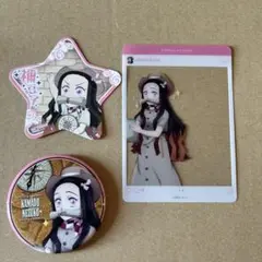 鬼滅の刃　サンシャインシティ　展望台　缶バッジ　クリアカード　禰豆子