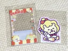 NiziU　Nizoo　オンラインくじ　ステッカー&フォトスリーブセット　ラコ
