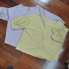 しまむら レディース 五分袖 トップス L