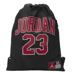 ナイキ　JORDAN 23 ナップサック　ドローストリングバッグ 黒