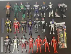 仮面ライダー＆戦隊ヒーロー ソフビ人形22体セット